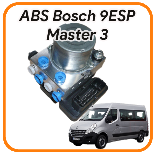 ABS Renault Master revisione Modulo Ponpa Bosch 9esp